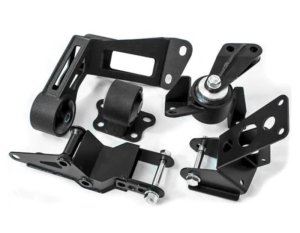 Lotus Exige Engine Mount Kit - Innovative Mounts - Steel, 75A Bushings - Black - `05-`12